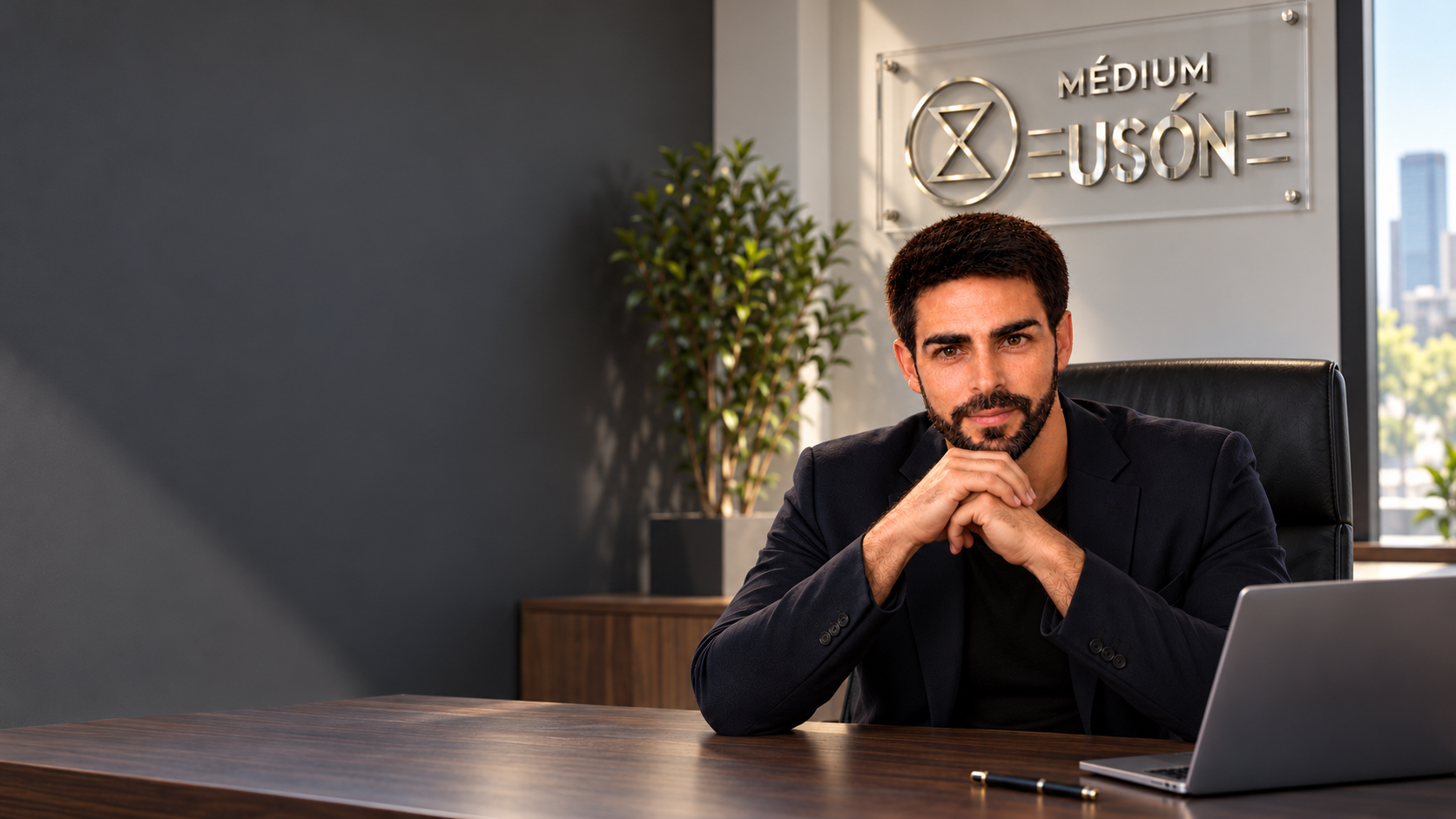 Retrato ejecutivo de Daniel Usón, médium, vidente y psíquico